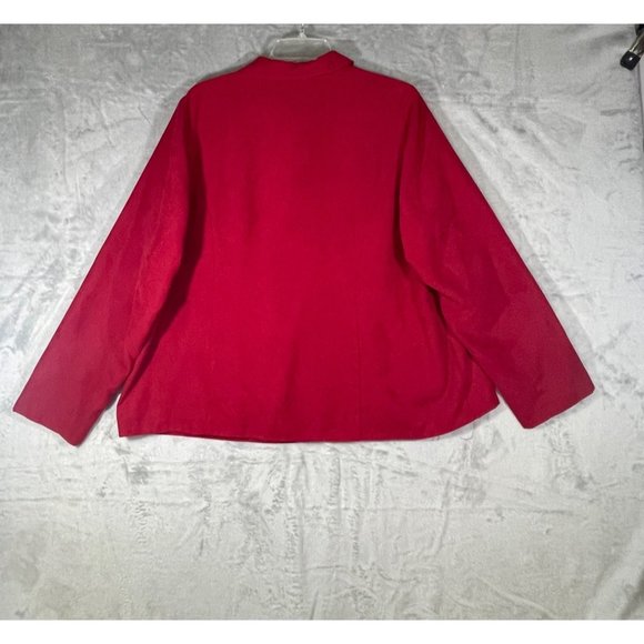 Studio Works womens size 20W zip Up Blazer Jacket with pockets witb Zipper - Picture 10 of 16